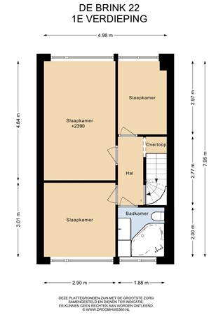 Floorplan - De Brink 22, 4152 GA Rhenoy